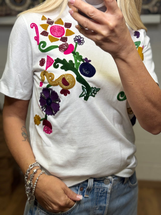 Front Street. T-shirt Bianca -60%