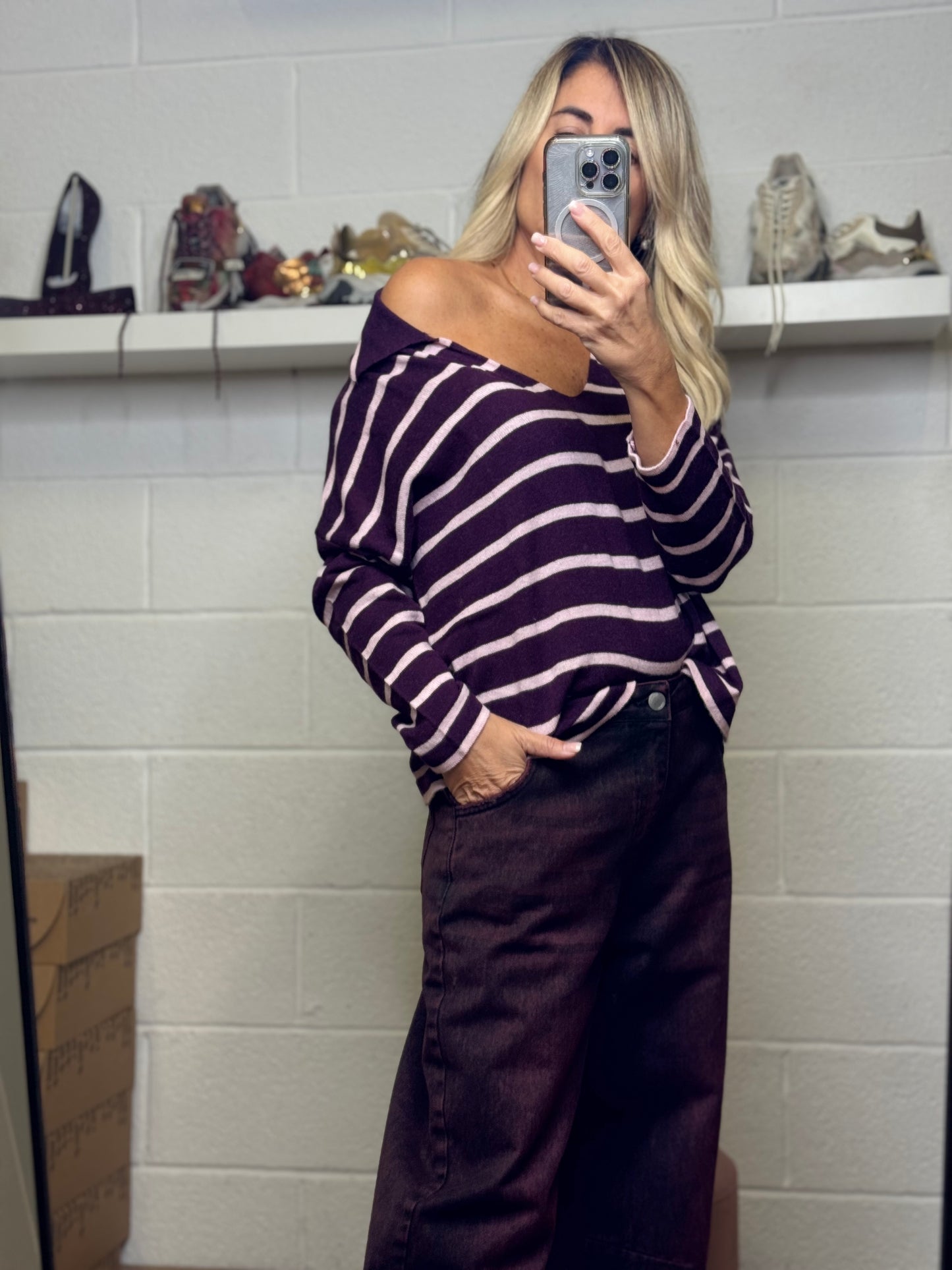 Le Streghe. Maglia Polo burgundi