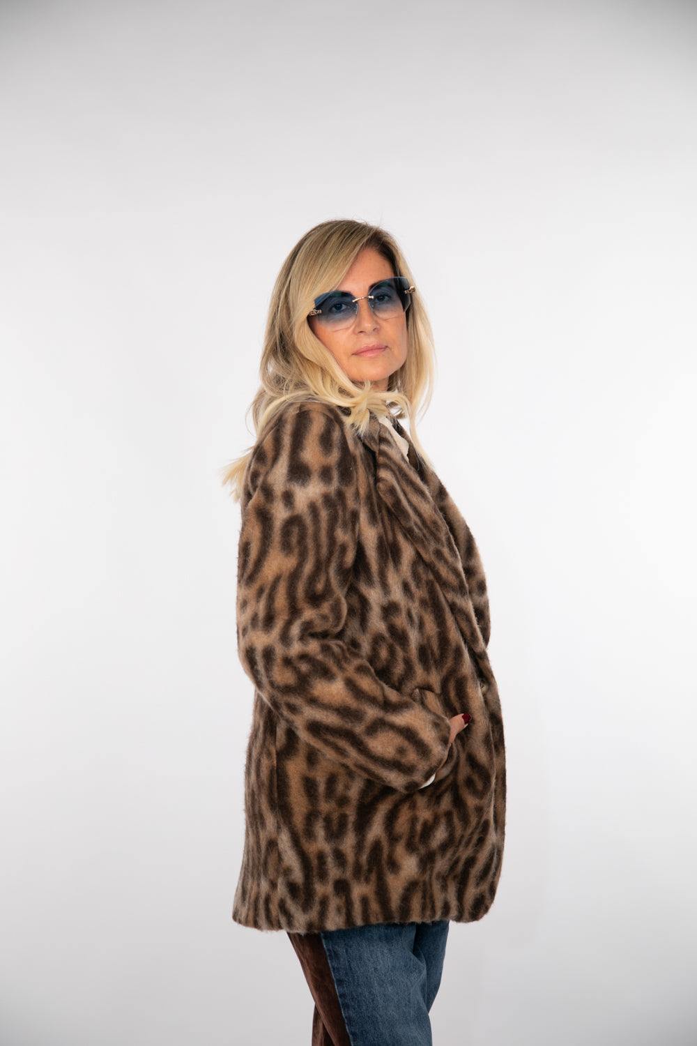 Le Streghe. Blazer animalier