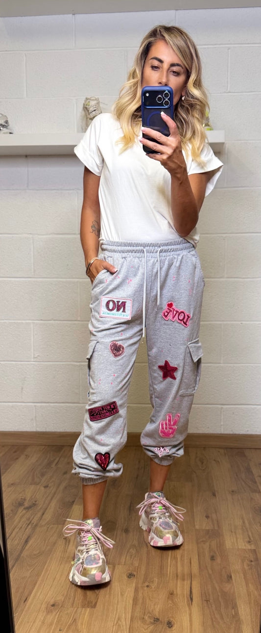 Abpink. Pantalone Cargo Jogger Custom – Pezzo Unico