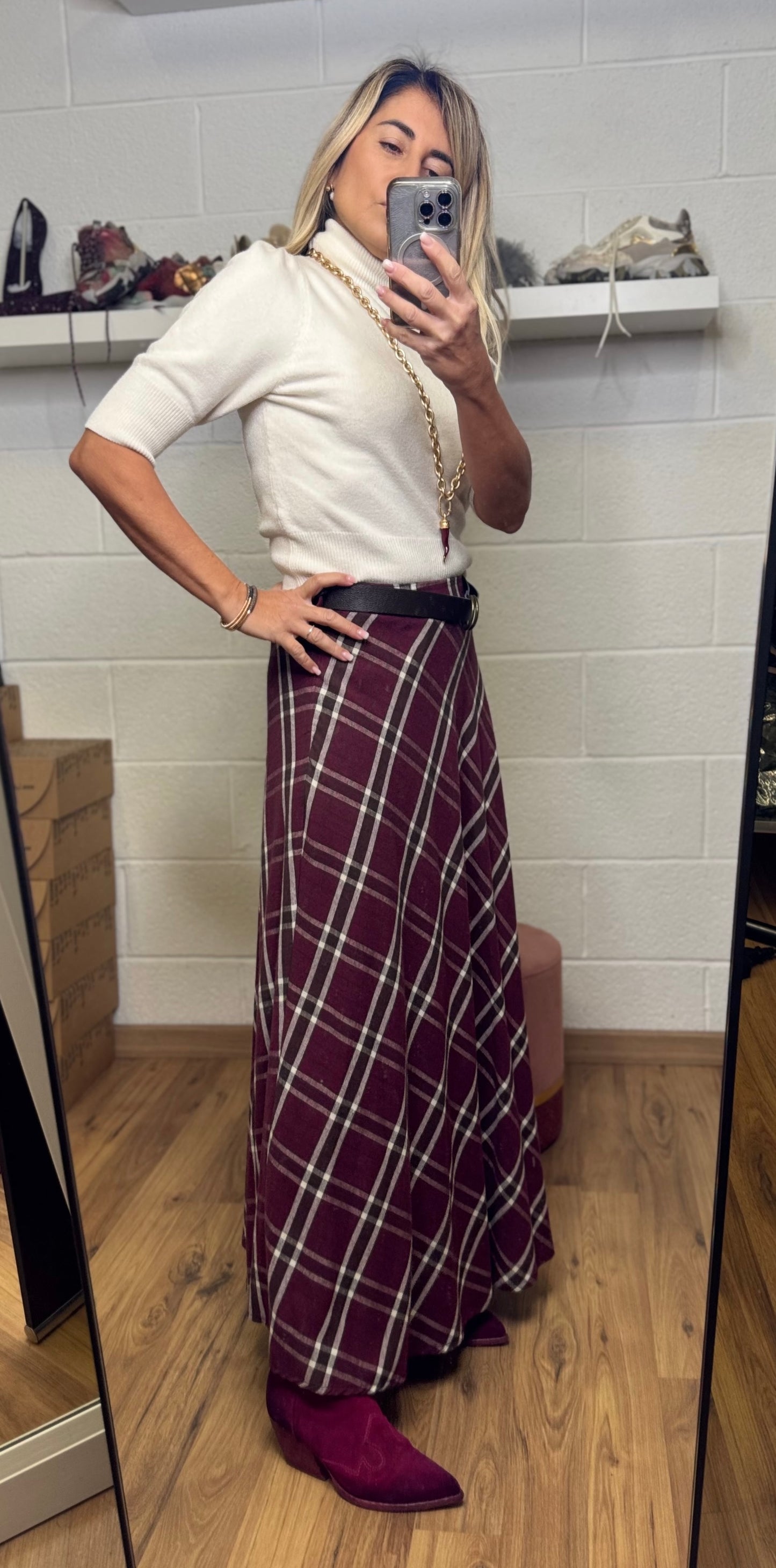 Le Streghe. Gonna a ruota