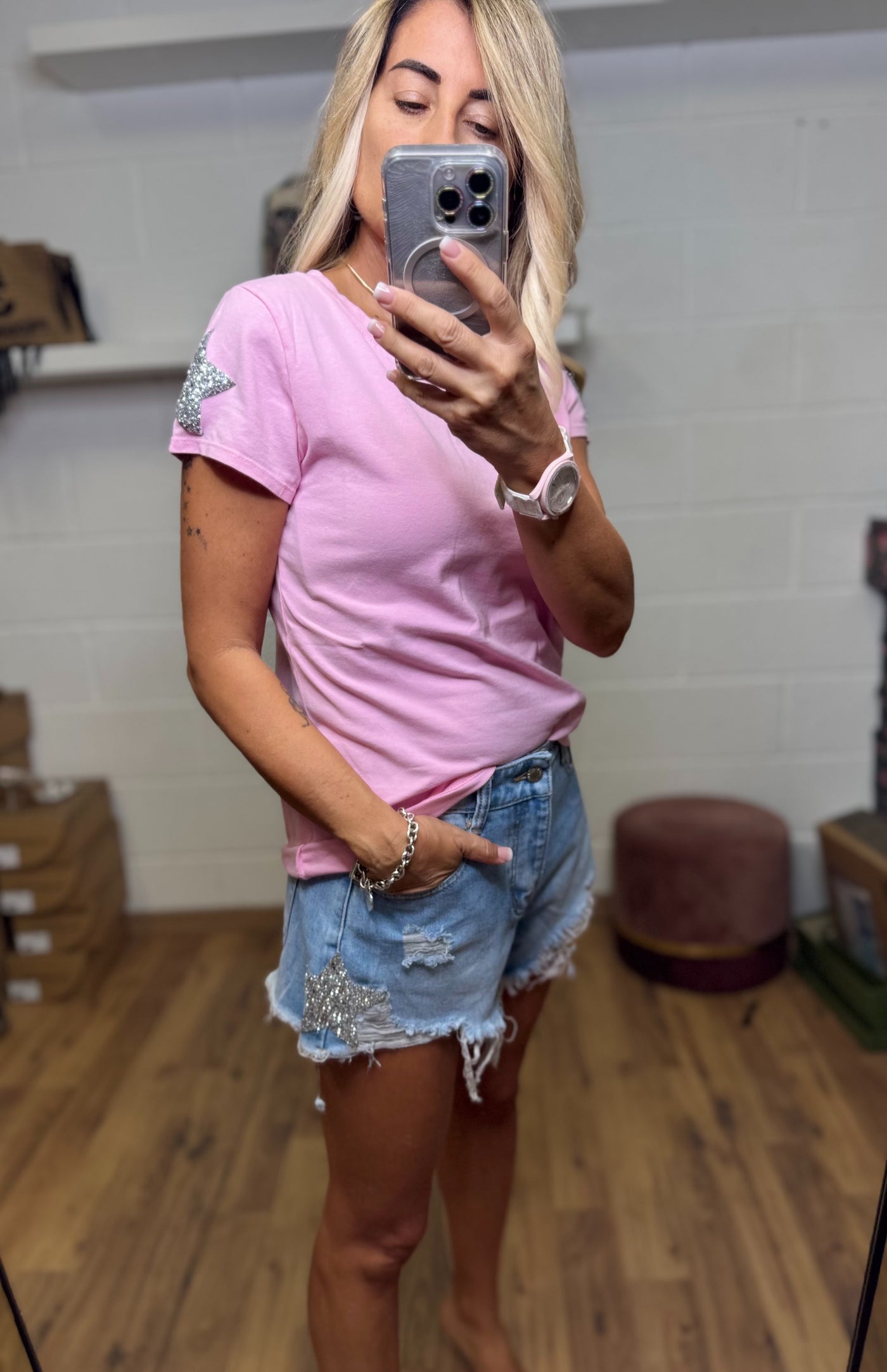 Mimi et mama. T-shirt Rosa-30%