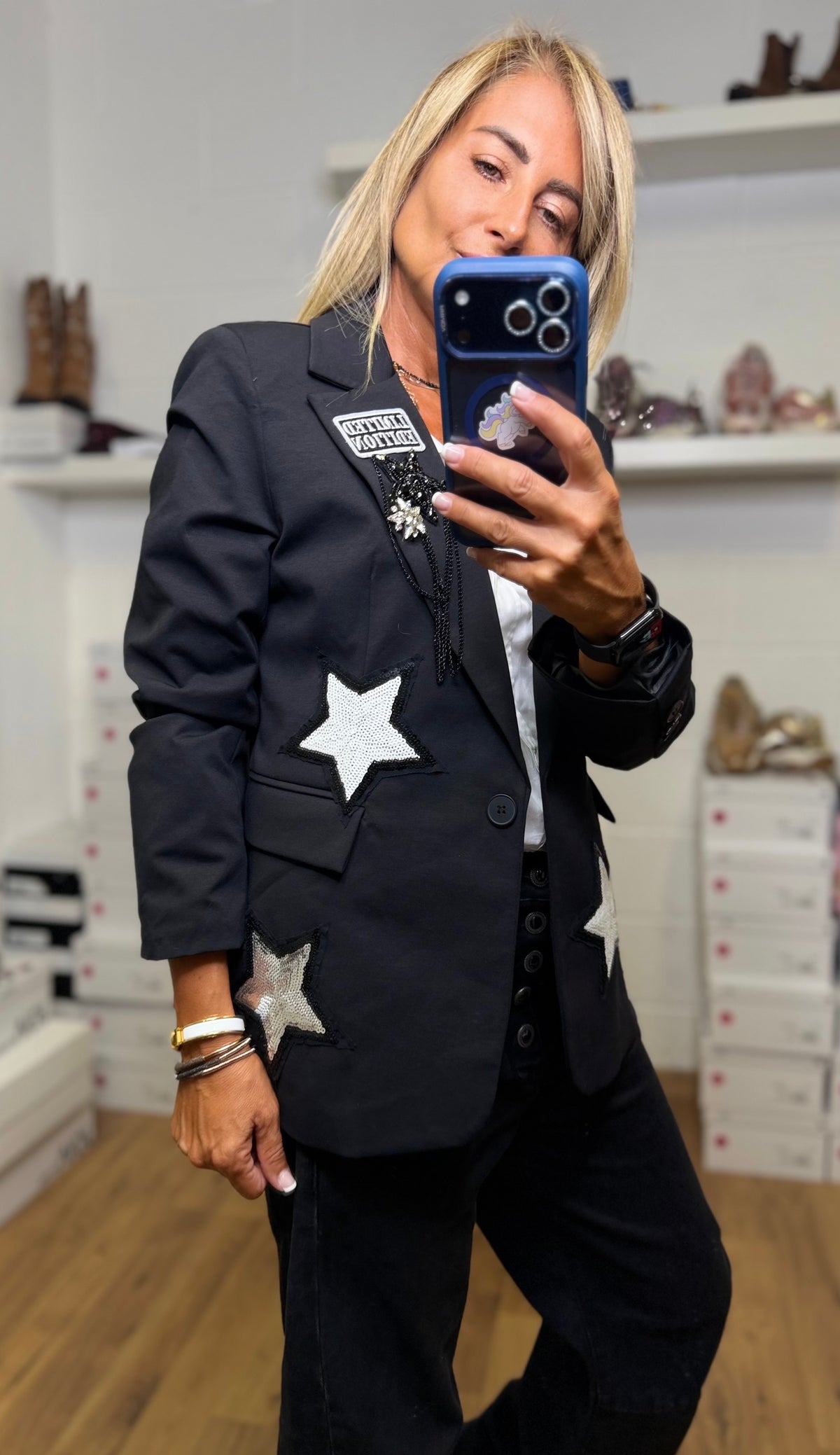 Abpink. Blazer Star Couture – Pezzo Unico