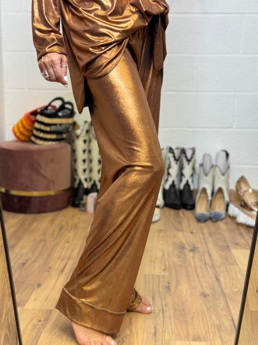 Cloh51. Pantalone bronzo