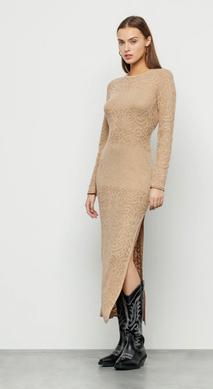 Eva Boutique 21, Akep. Abito sabbia oro