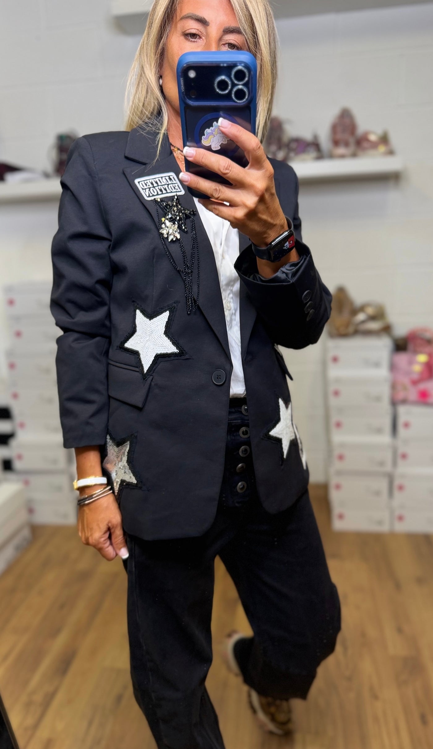 Abpink. Blazer Star Couture – Pezzo Unico