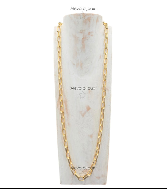 Aleva bijoux. Collana Filicudi oro lucido