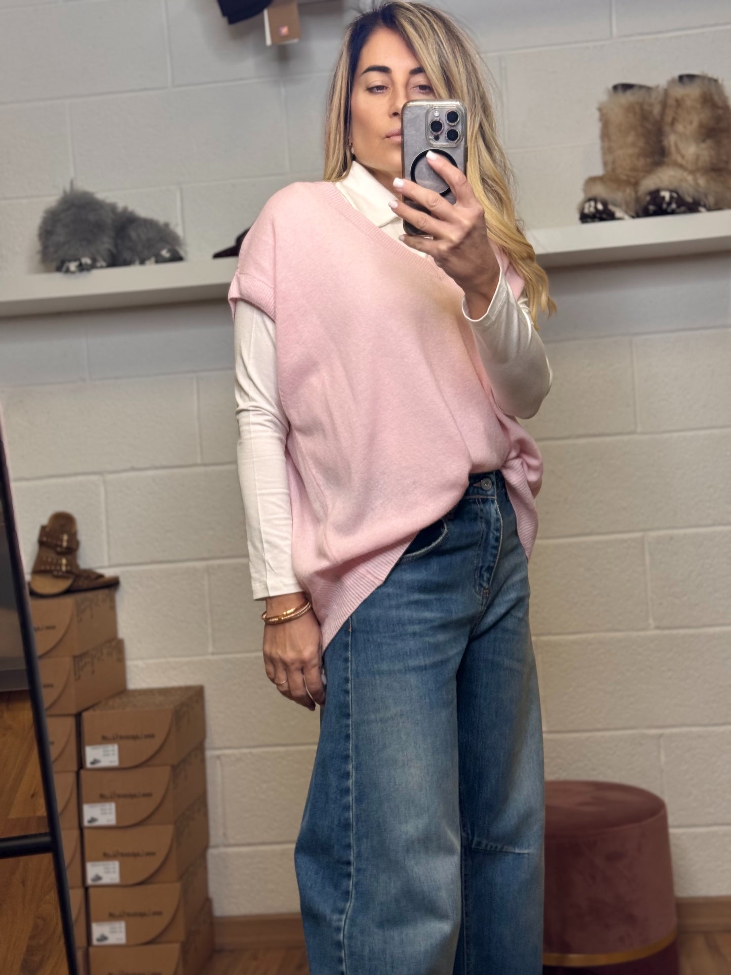 Dixie. Maglia rosa baby