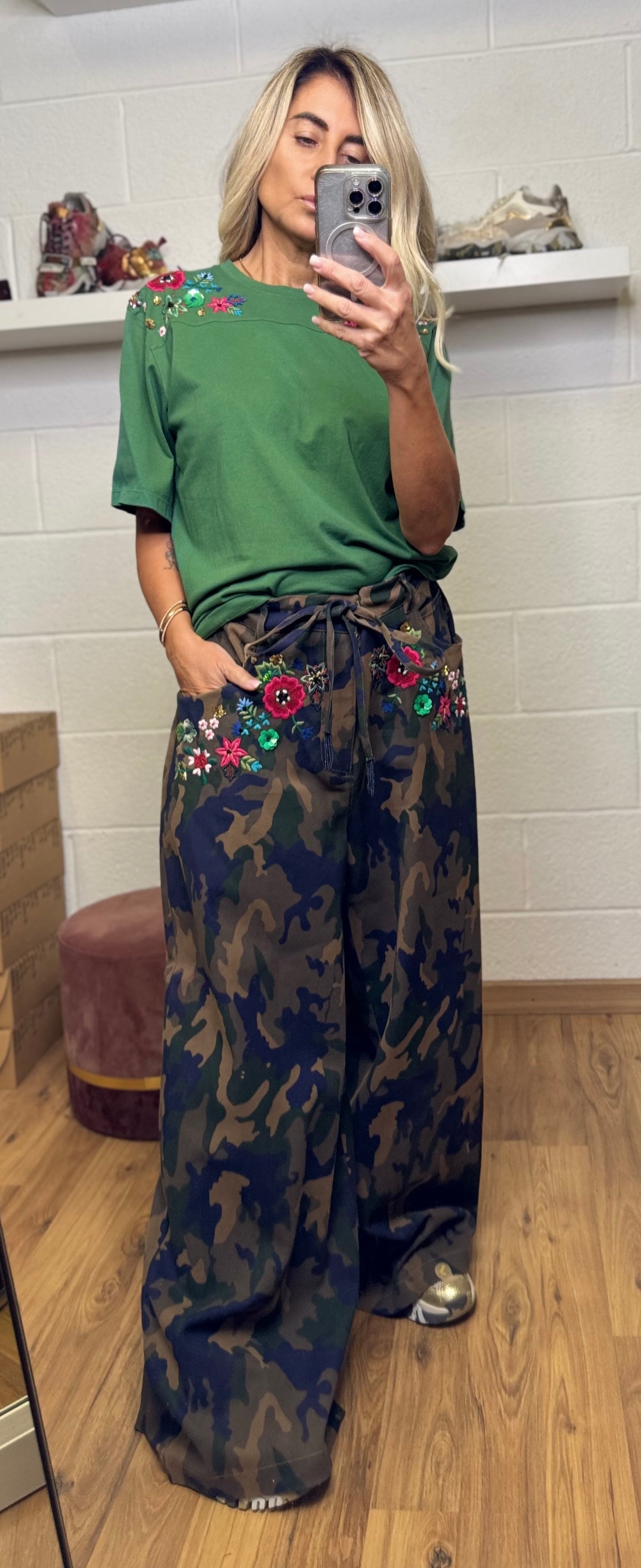 Front Street. Panta camouflage