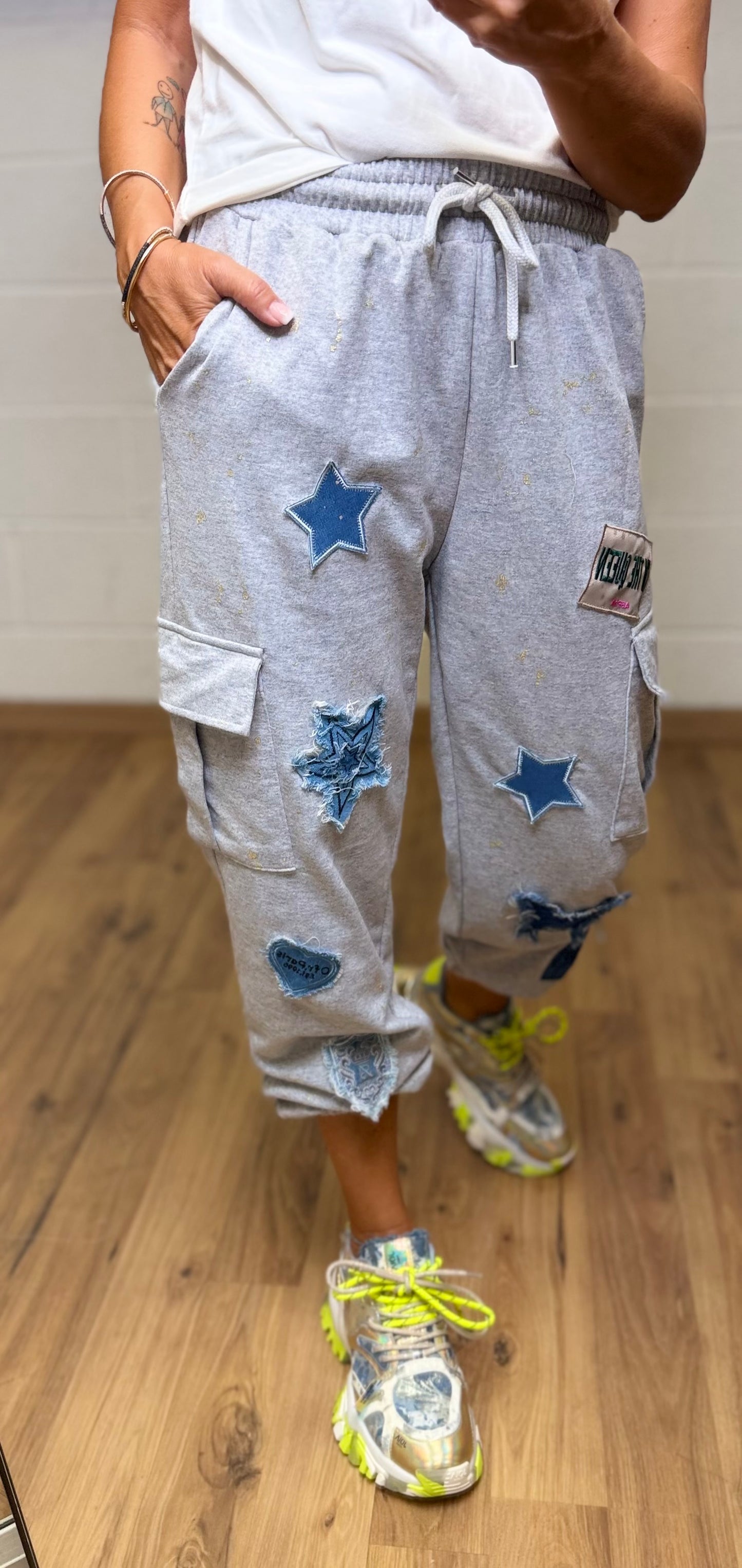 Abpink. Pantalone Cargo Jogger Custom – Pezzo Unico
