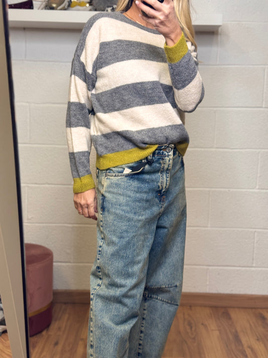 Le streghe. Pull a righe-60%