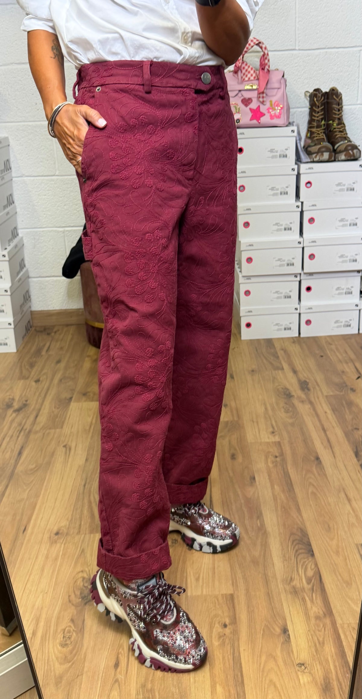 Maison crazy worker.Pantalone Worker
