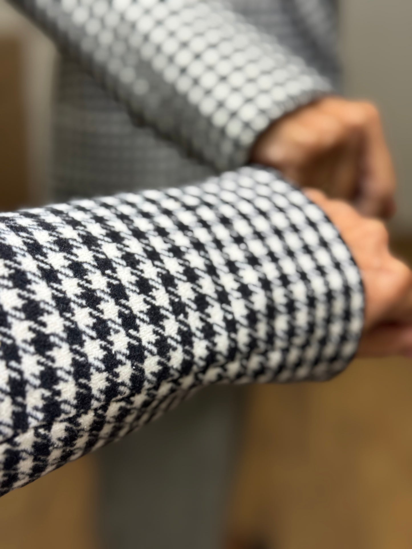 Mimi et mama. Blazer pied de poule