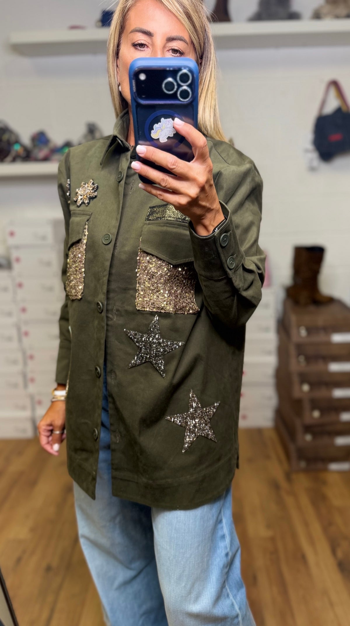 ABpink. Giacca Camicia Charlotte – Tiger Star