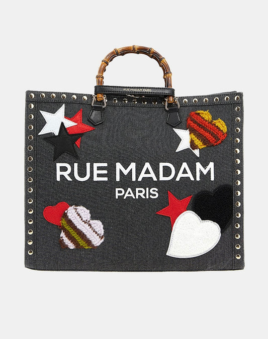 Rue Madam. Tote in denim