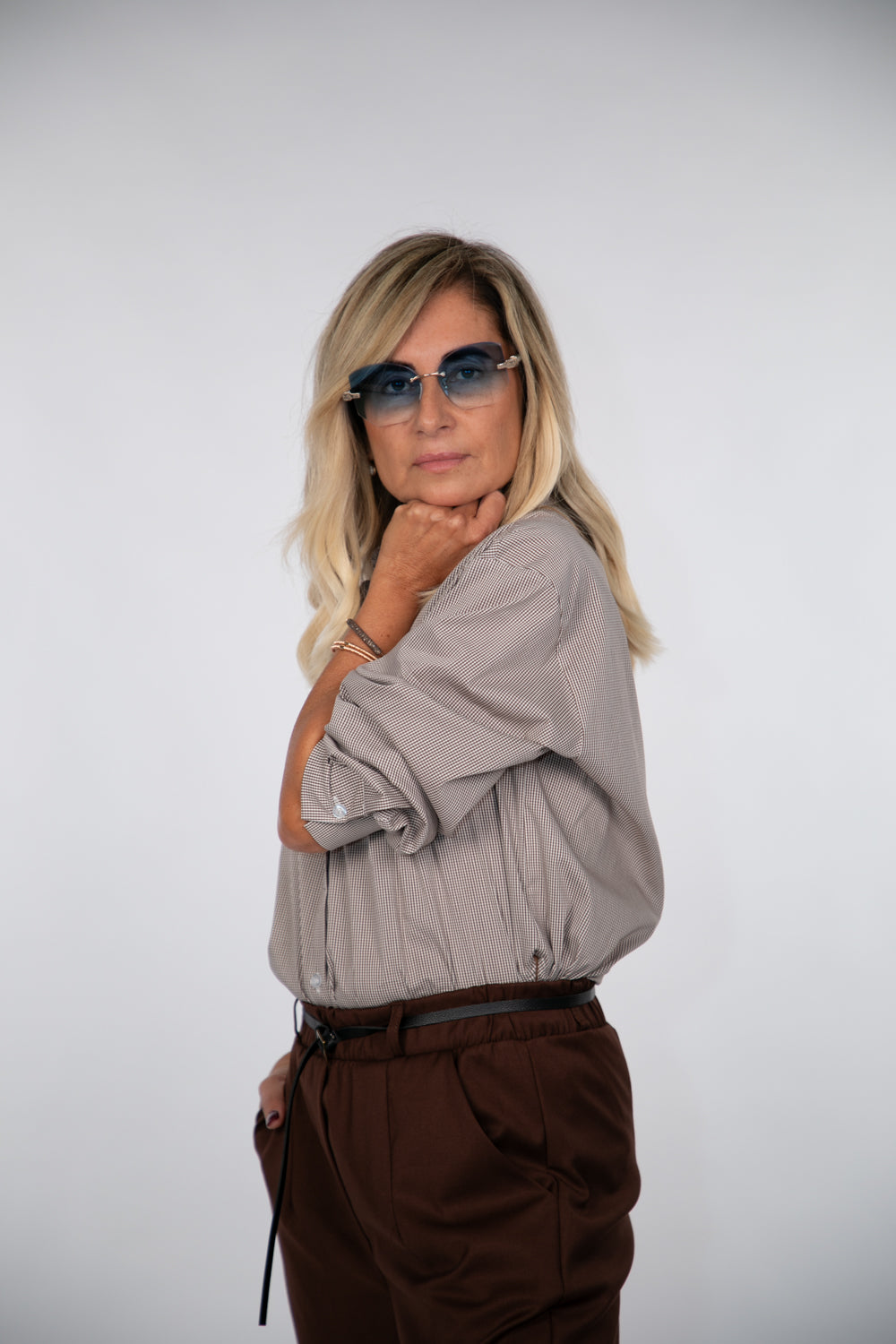 Le Streghe. Camicia in cotone