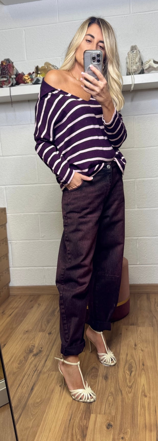 Le Streghe. Maglia Polo burgundi