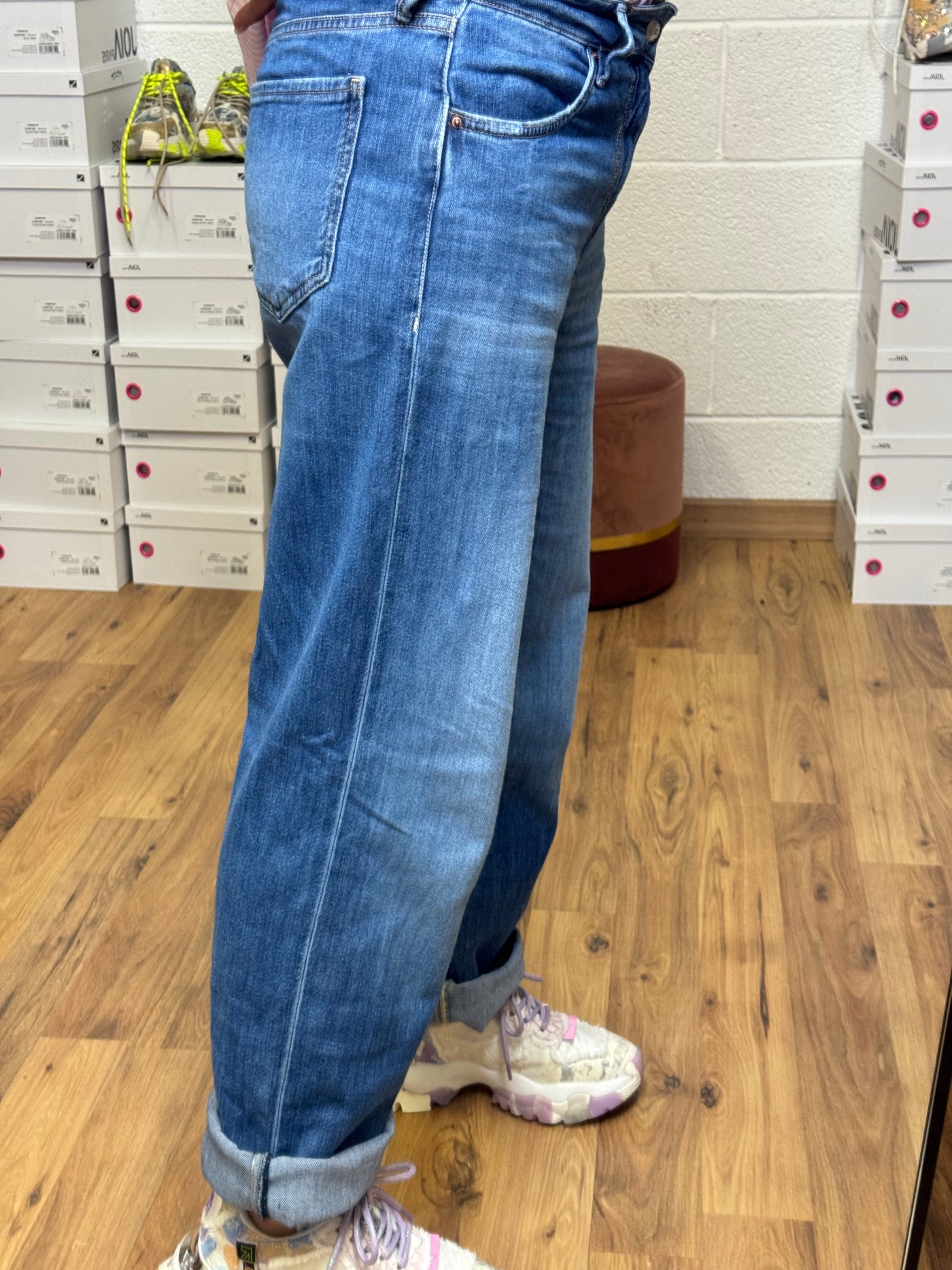 The nim. Denim leggero blu-50%