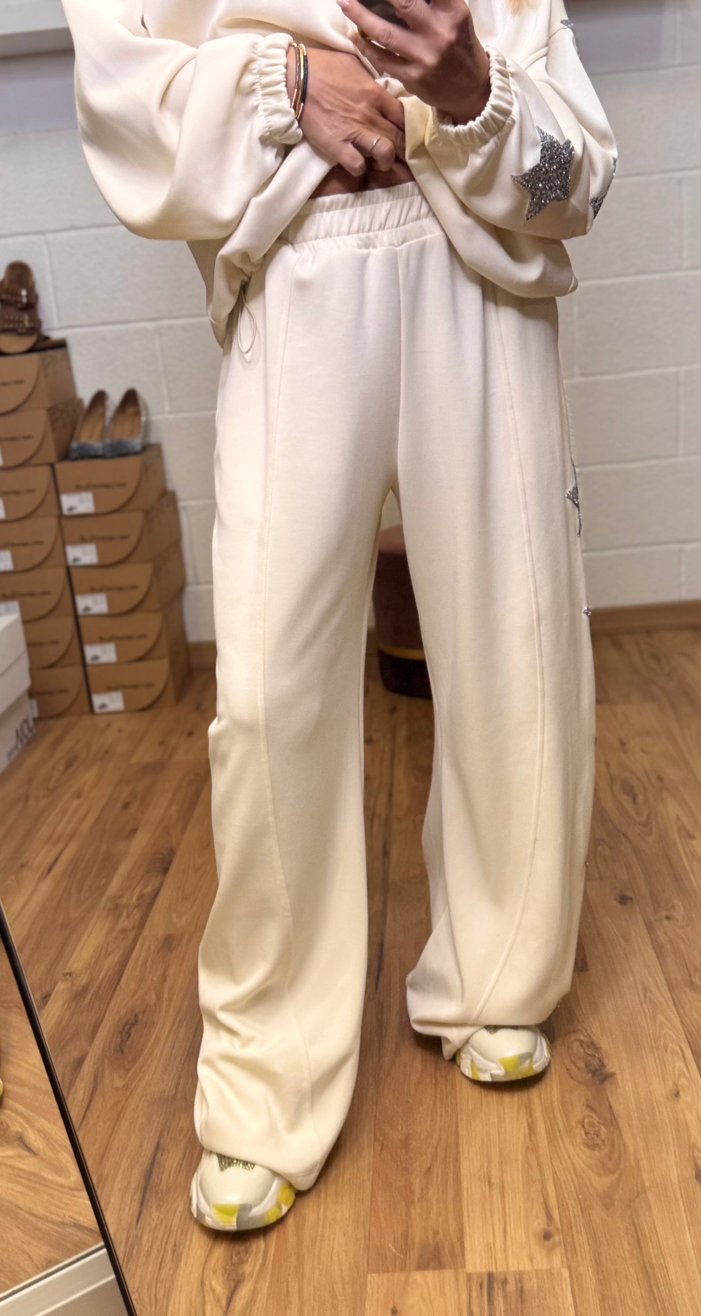 Mimi et mama. Pantalone balloon burro