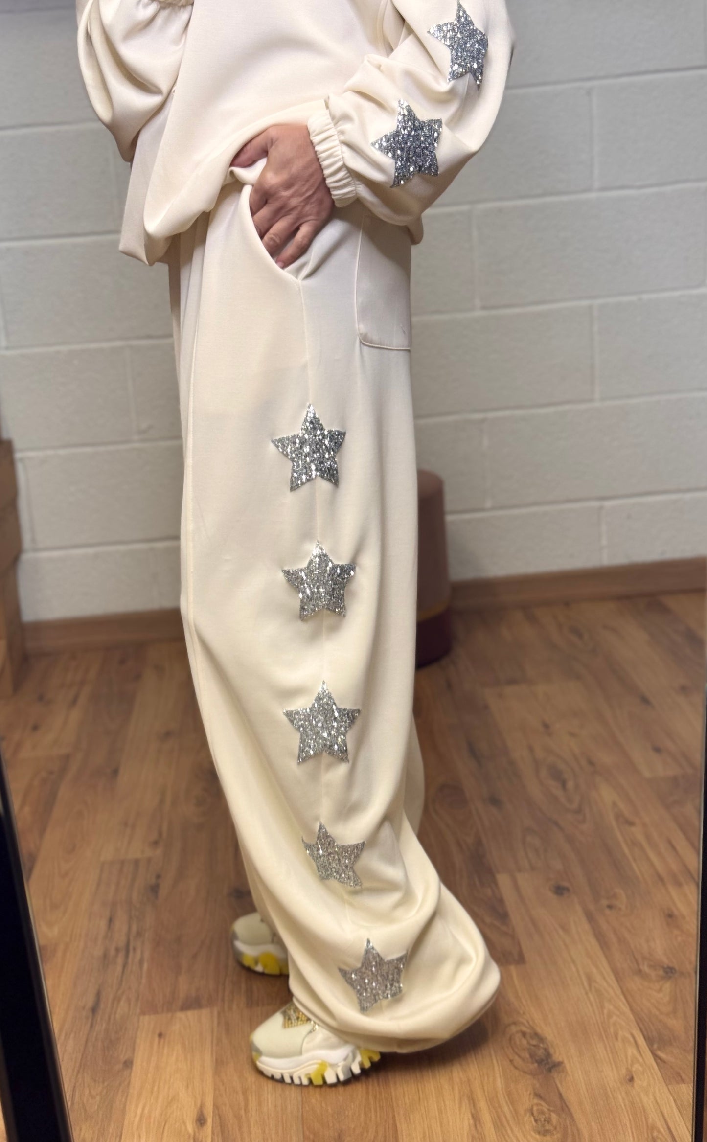 Mimi et mama. Pantalone balloon burro