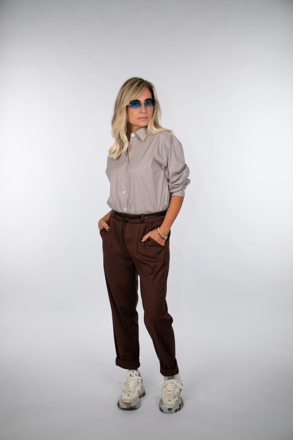 Le Streghe. Camicia in cotone-60%