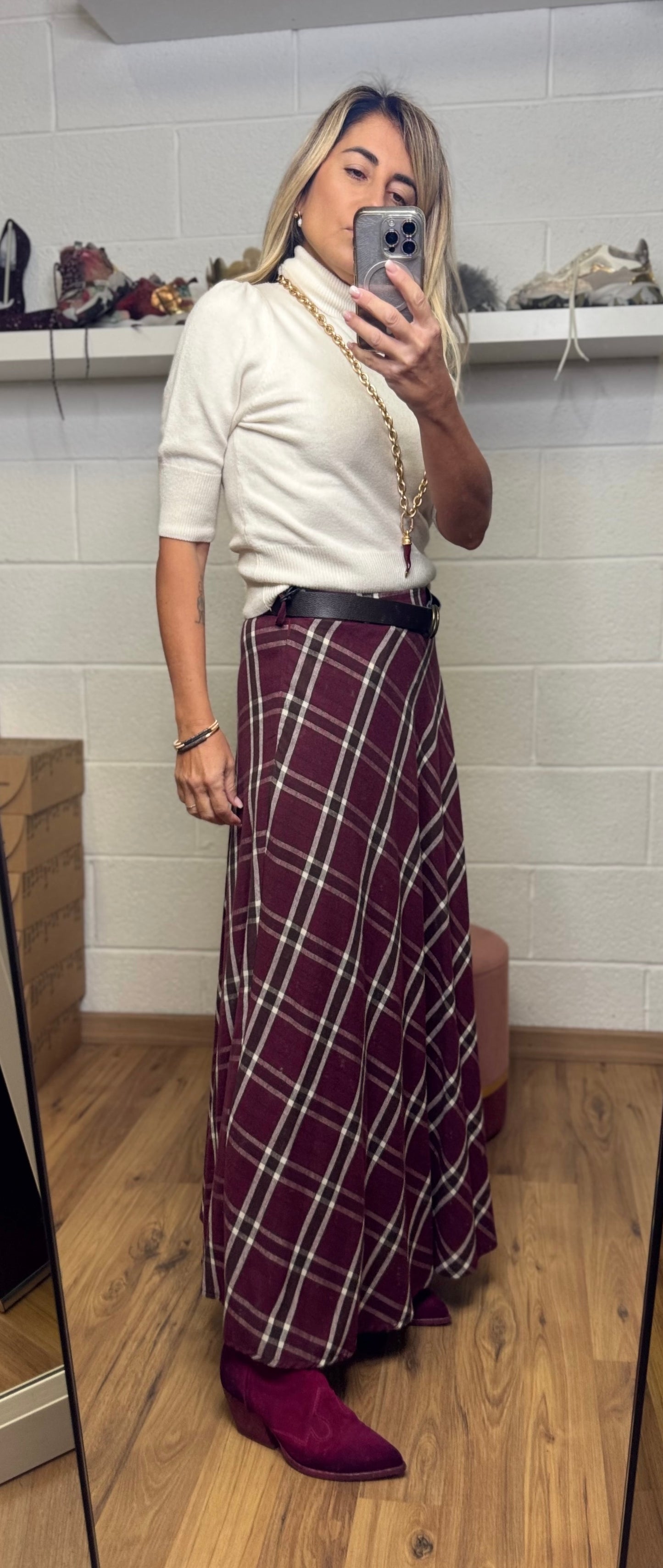 Le Streghe. Gonna a ruota