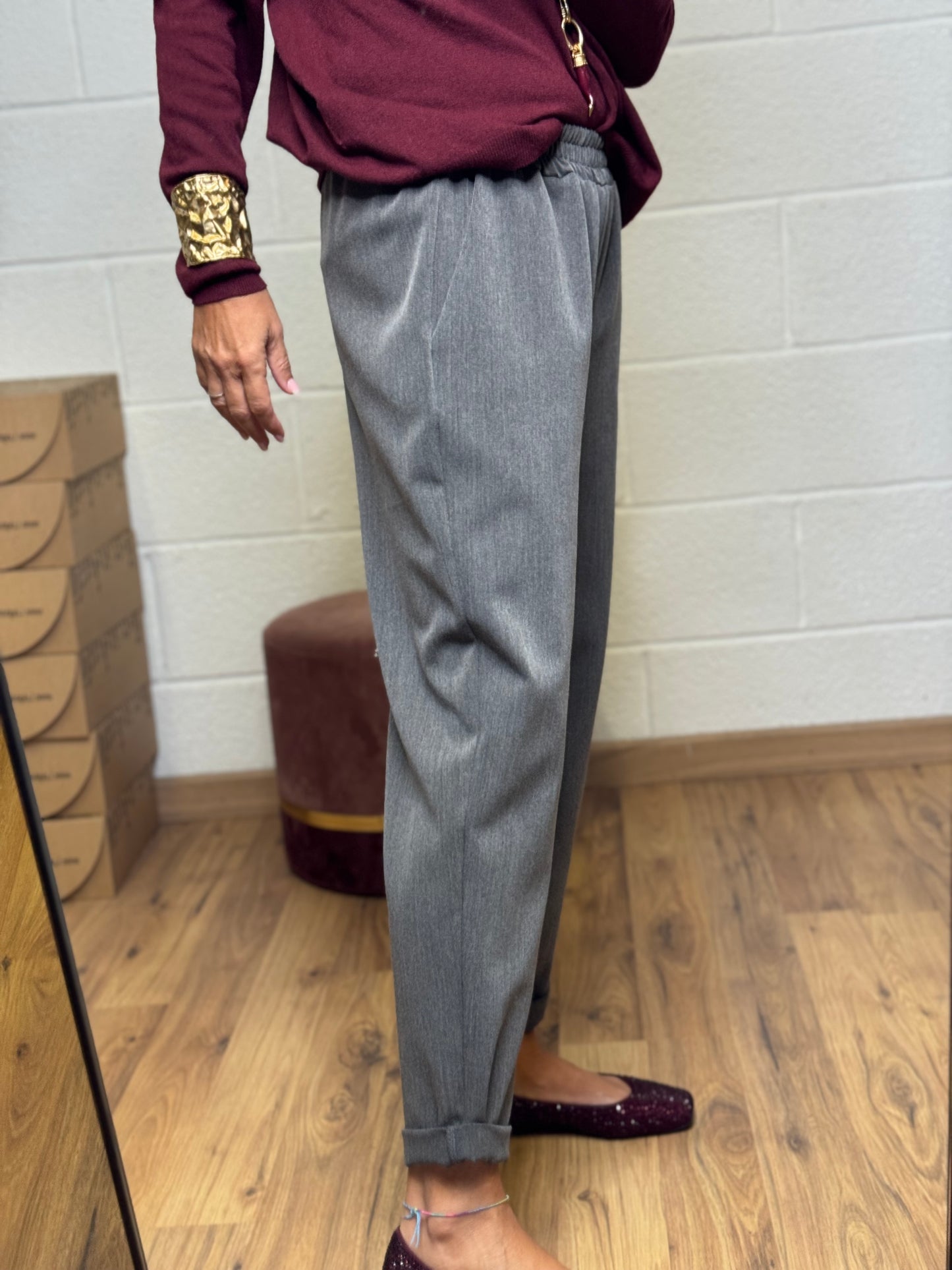 Le Streghe. Jogger Grigio