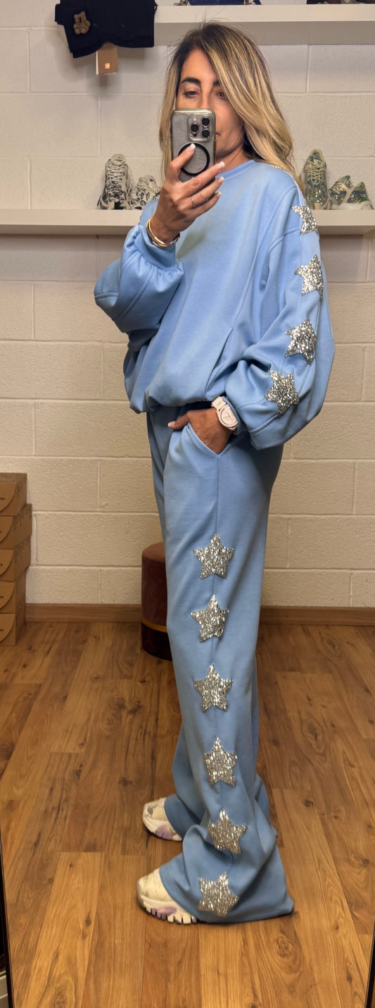 Mimi et mama. Felpa azzurra