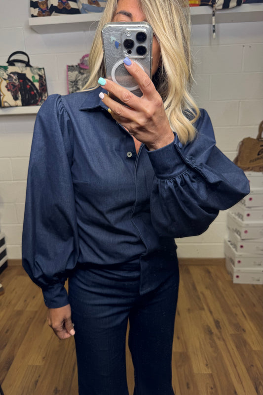 Mimietmama. Camicia in denim