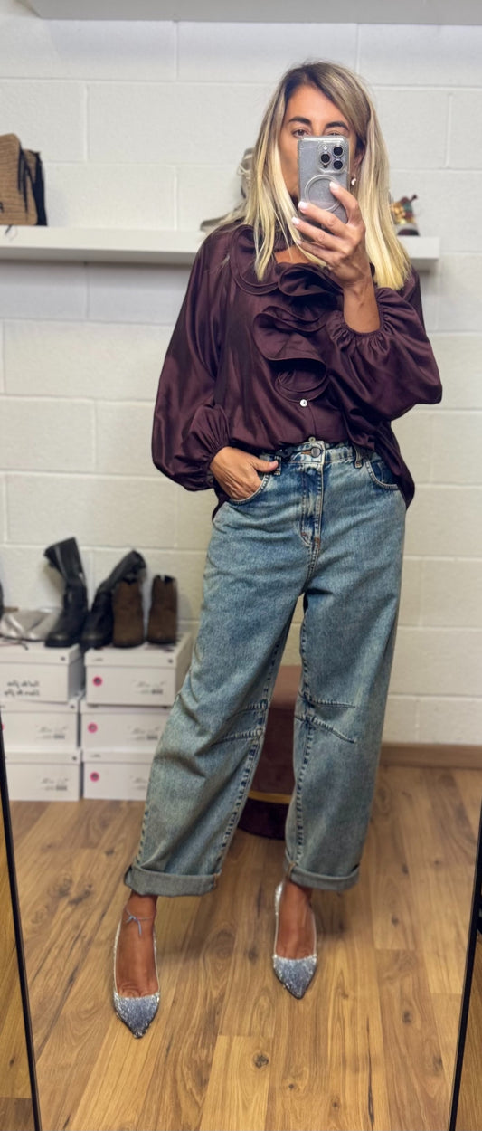 Le streghe denim. Jeans balloon