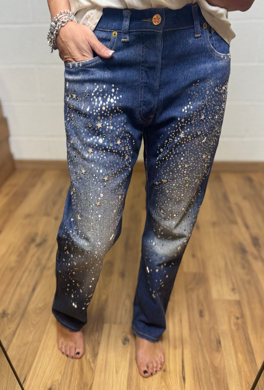 Rossano Perini. Denim con stelle