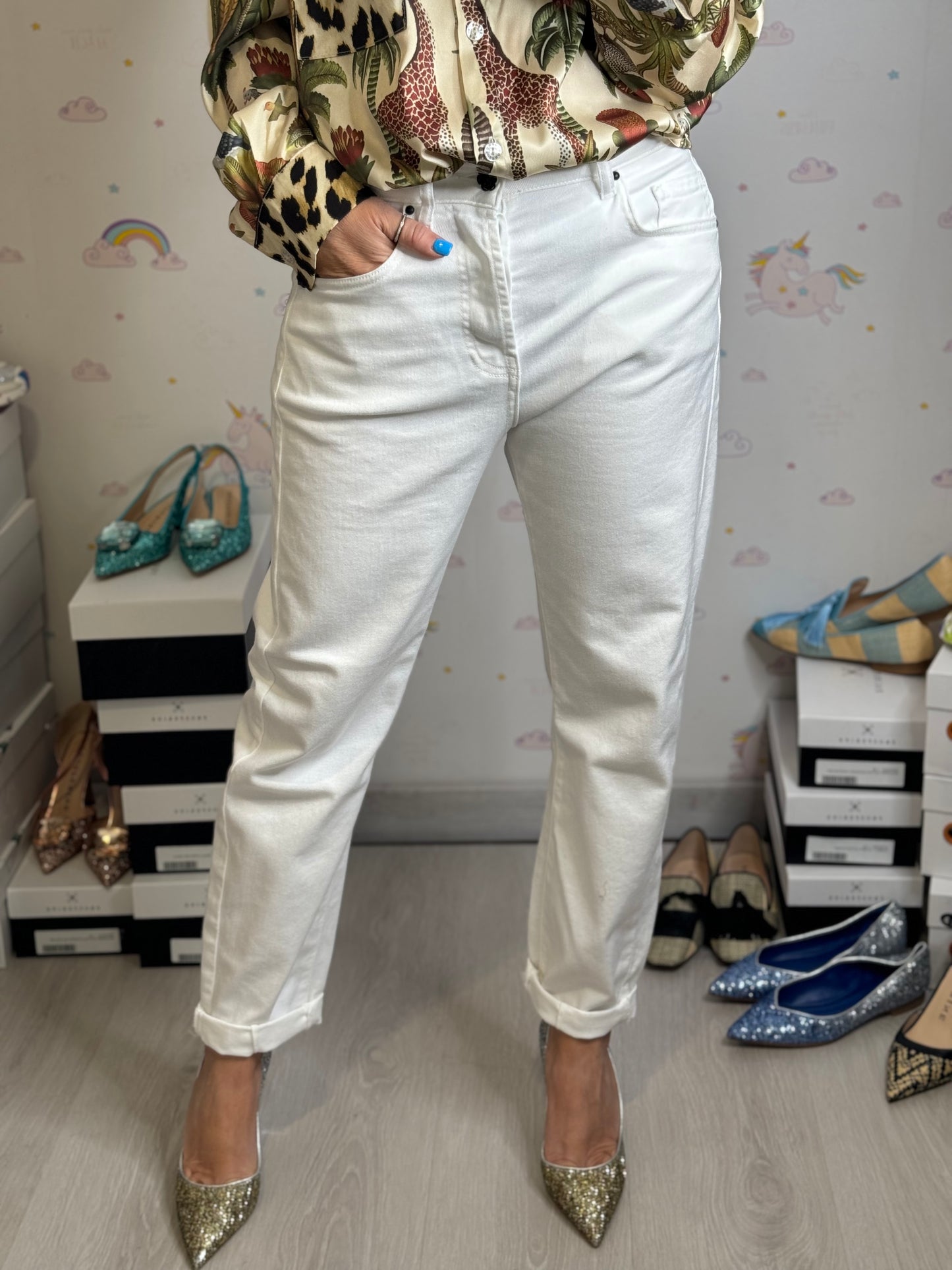 DB Soul. Denim bianco Rimini