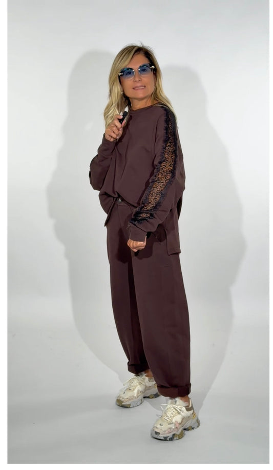 Le Streghe. Felpa cioccolato