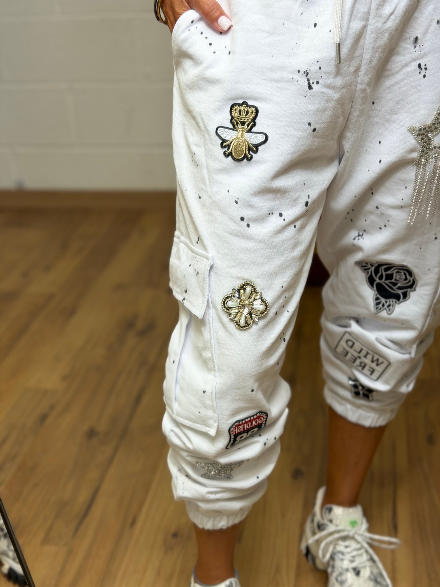 Abpink. Pantalone Cargo Patch – Edizione Esclusiva