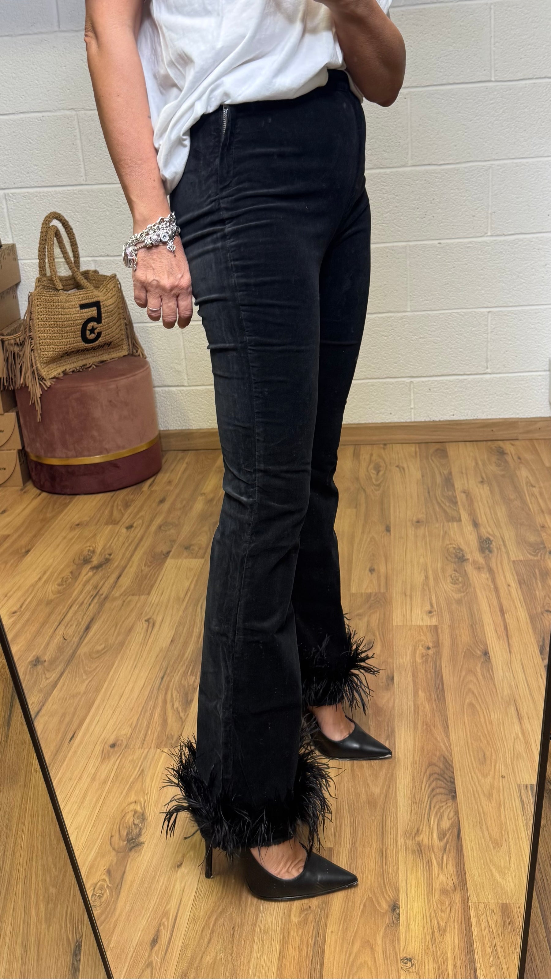 Shaft jeans. Pantalone nero