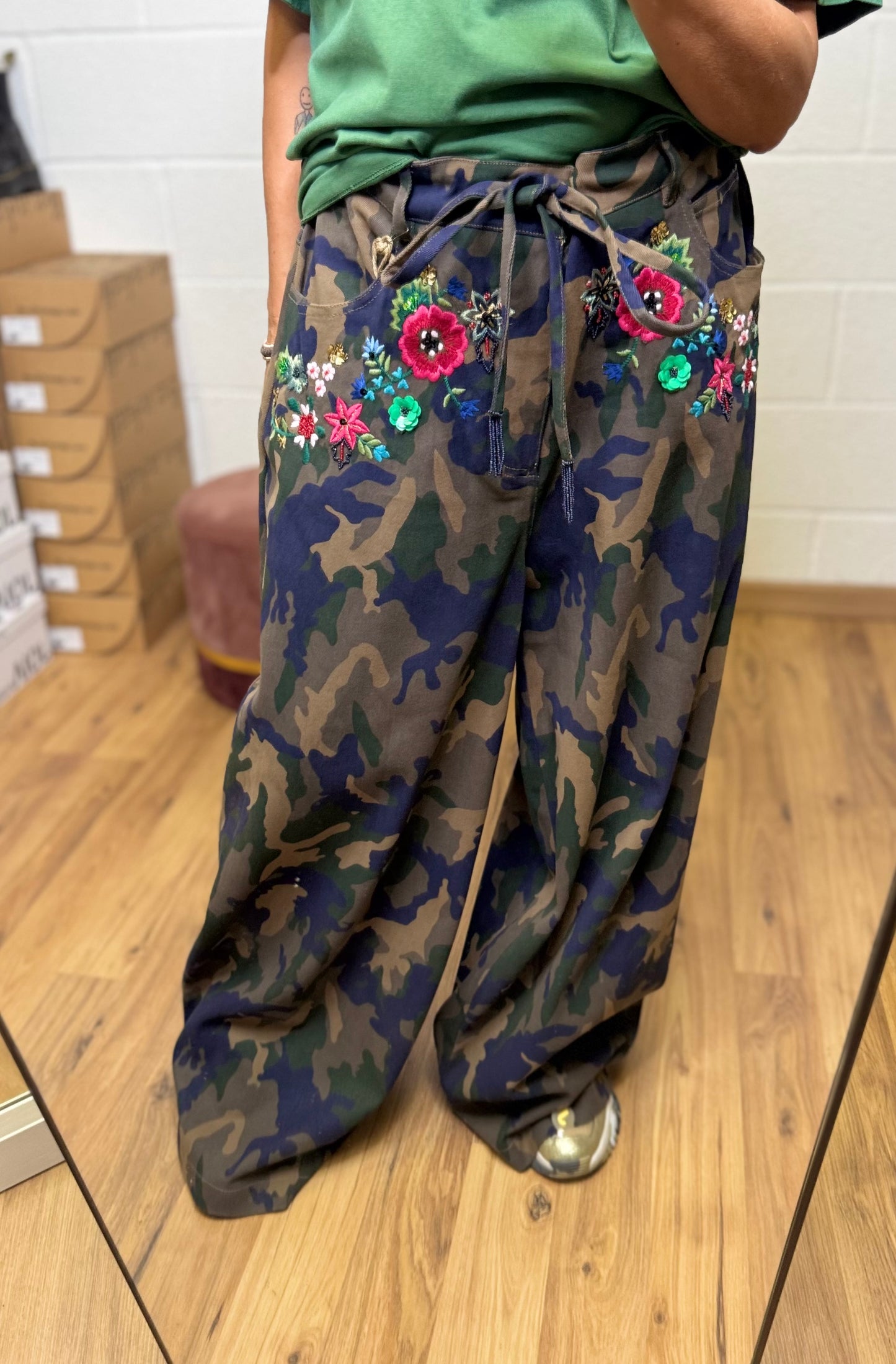 Front Street. Panta camouflage