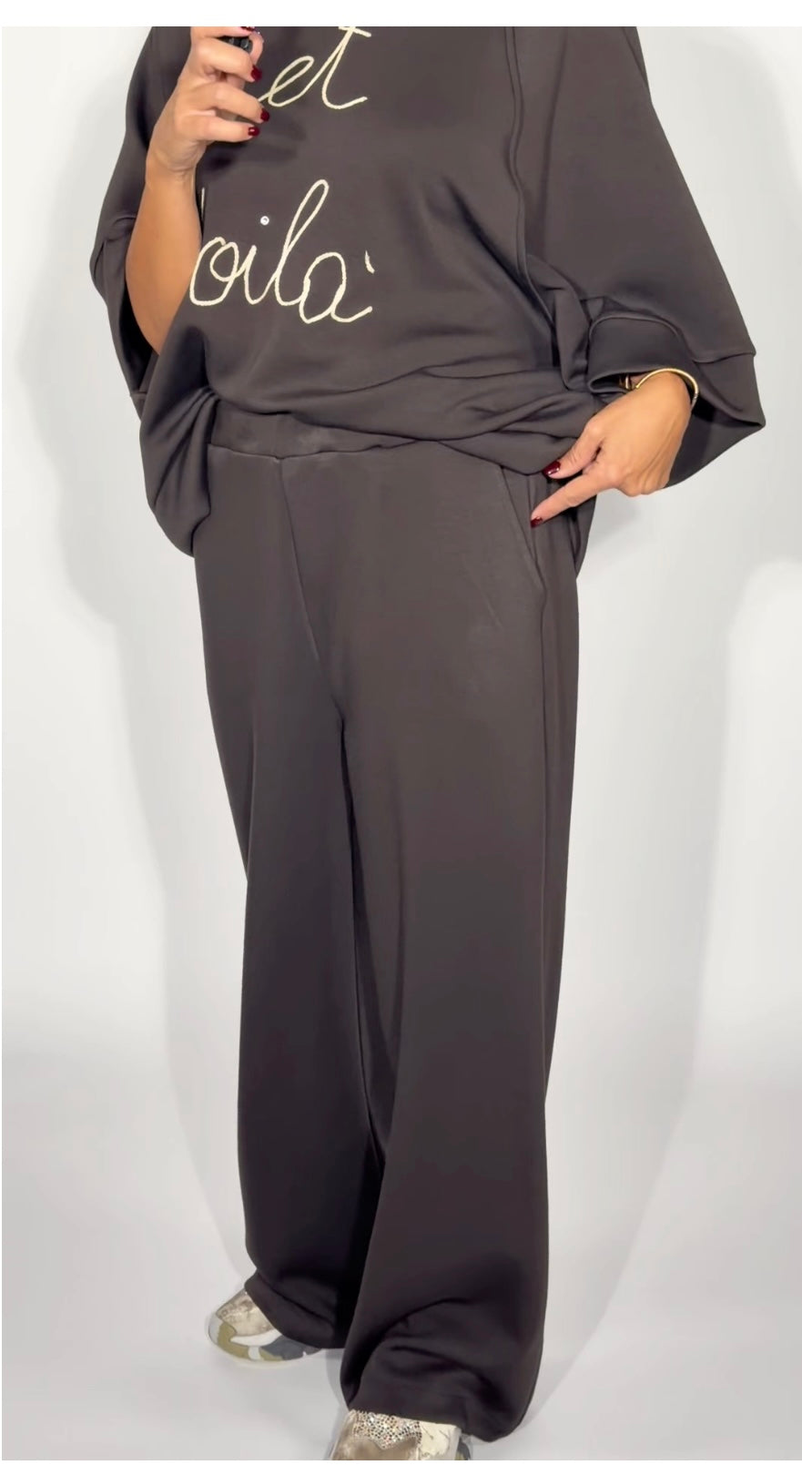 Le Streghe. Pantalone cioccolato