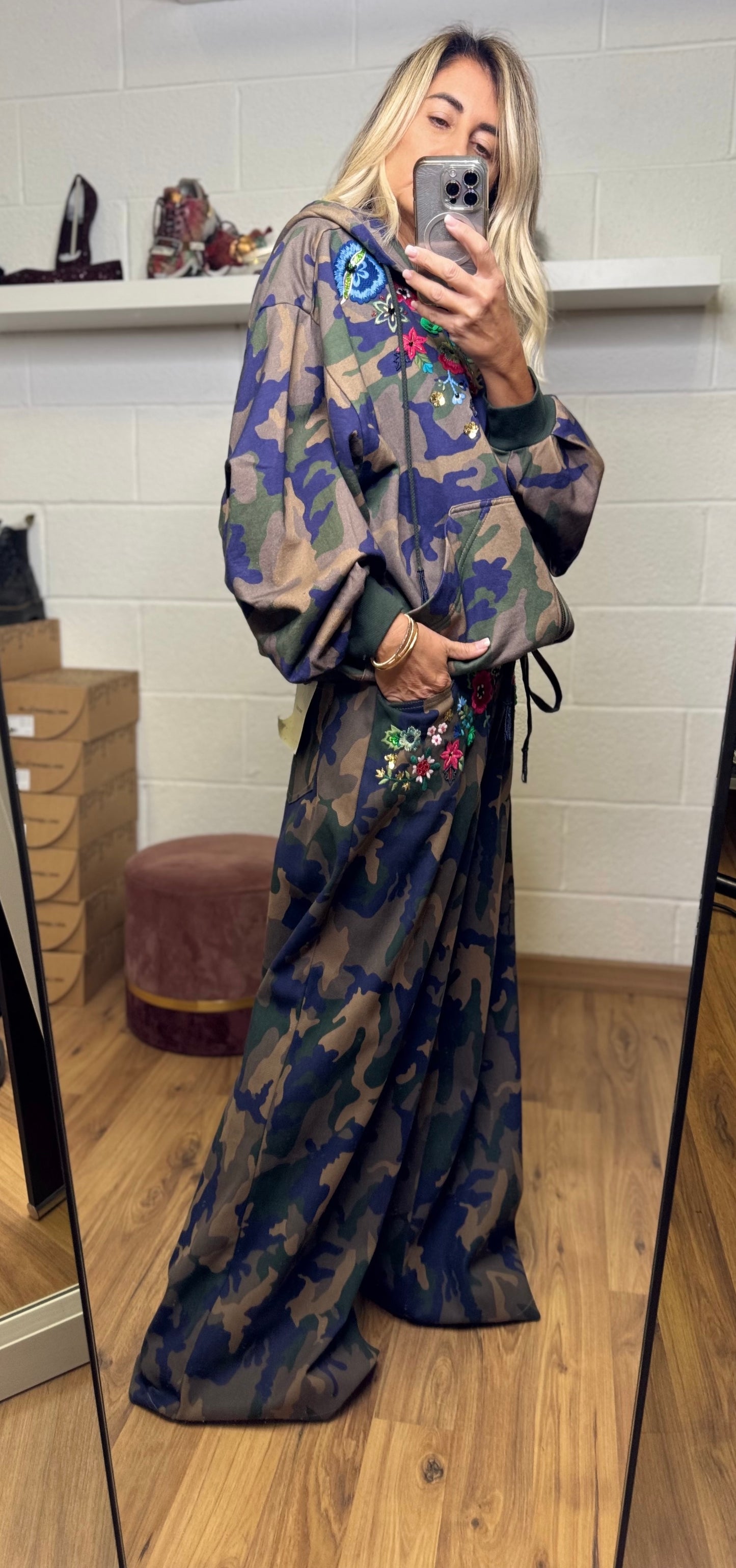 Front Street. Panta camouflage