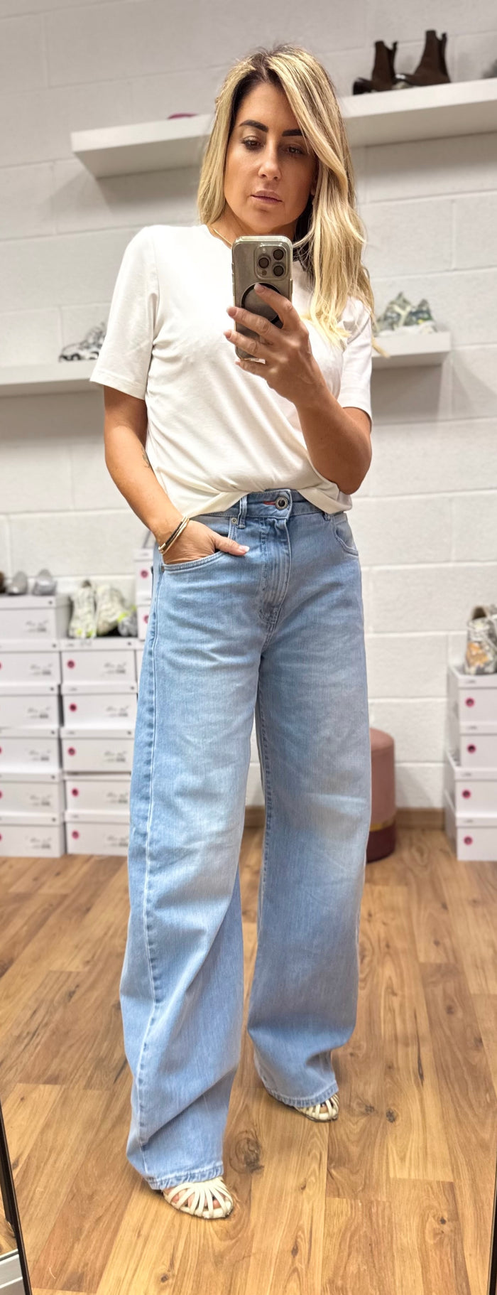 DB SOUL. Denim barrel chiaro Biella-30%