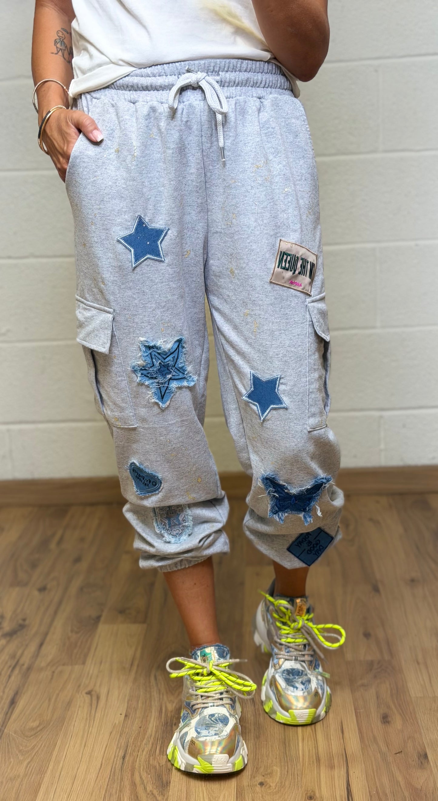 Abpink. Pantalone Cargo Jogger Custom – Pezzo Unico