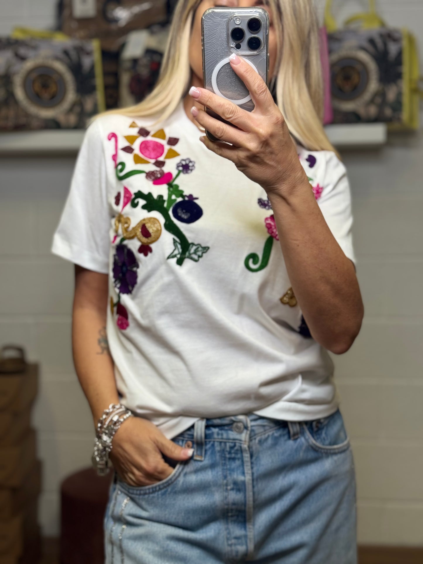 Front Street. T-shirt Bianca