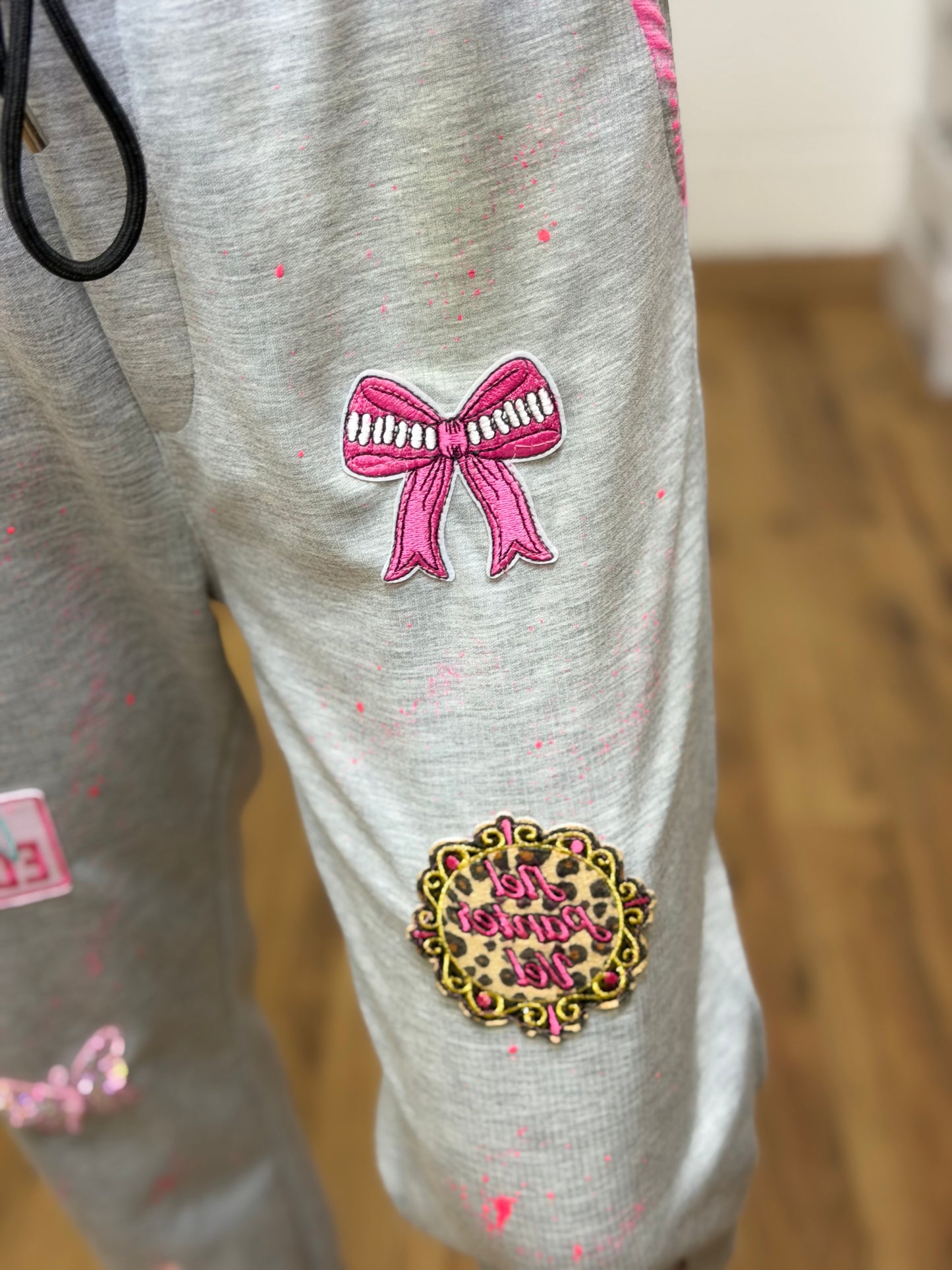 Abpink. Completo patch couture.