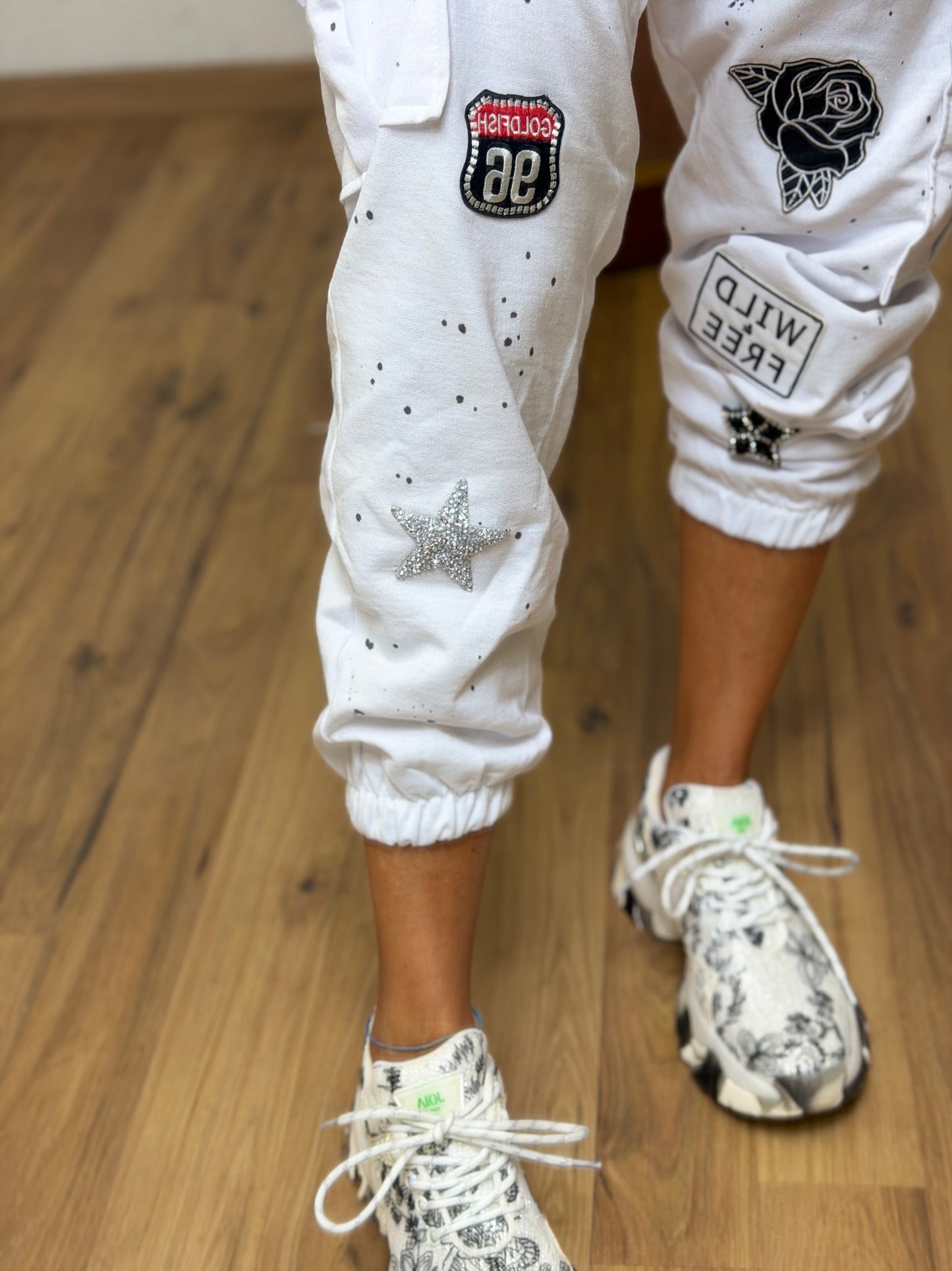 Abpink. Pantalone Cargo Patch – Edizione Esclusiva