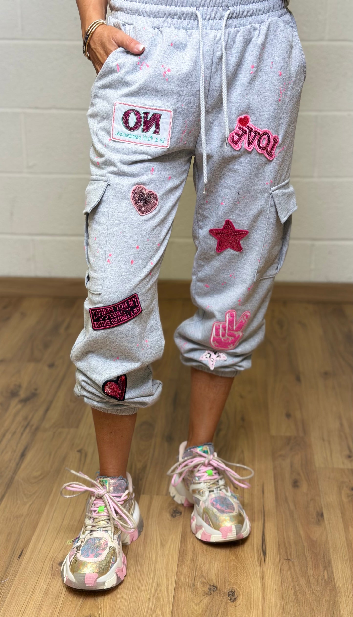Abpink. Pantalone Cargo Jogger Custom – Pezzo Unico