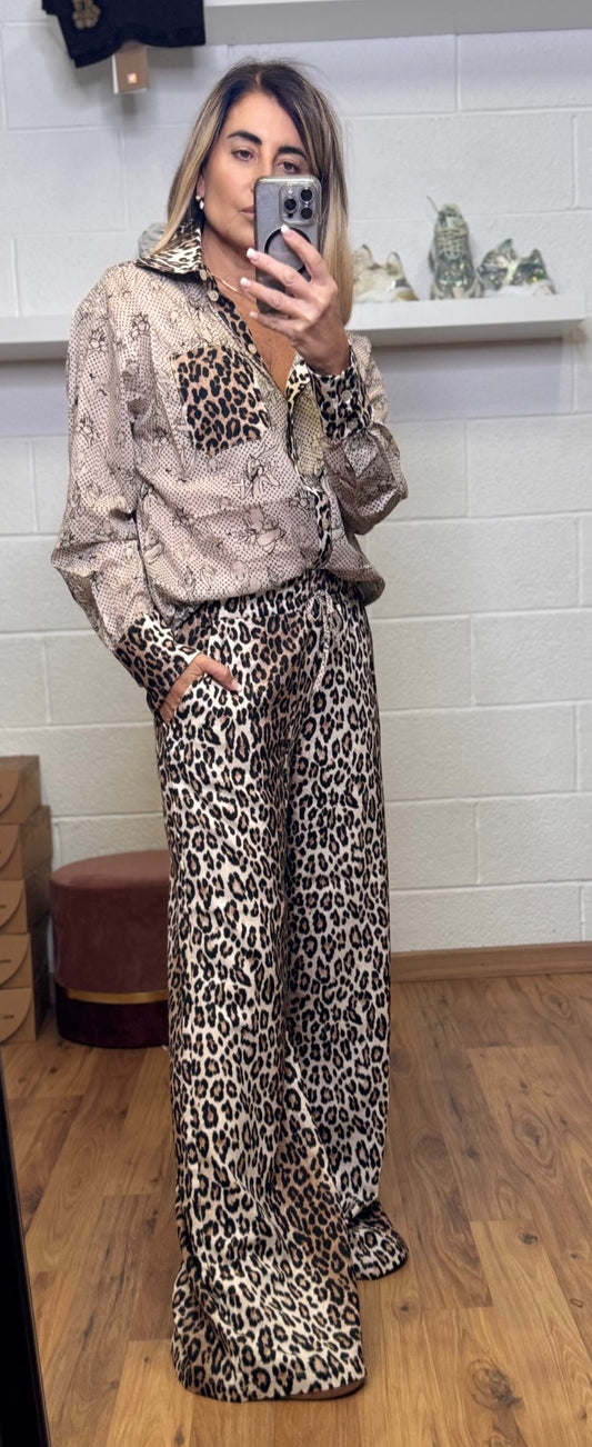 Front Street. Camicia animalier