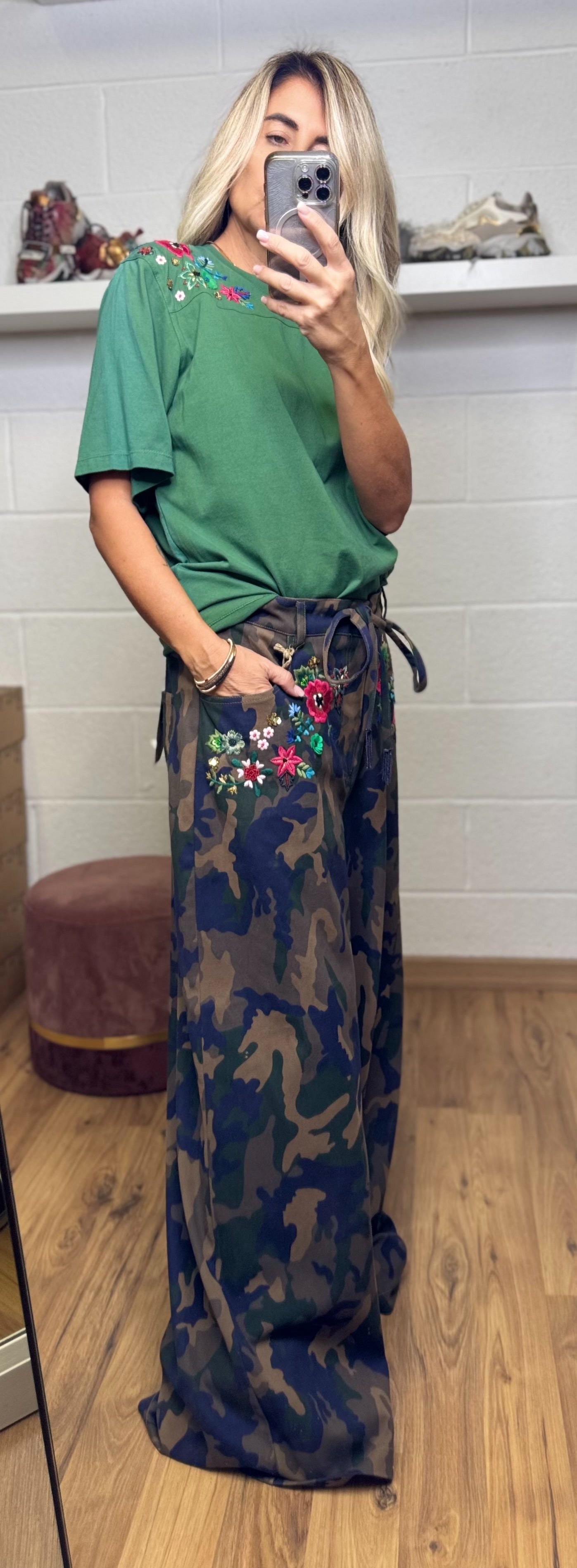 Front Street. Panta camouflage