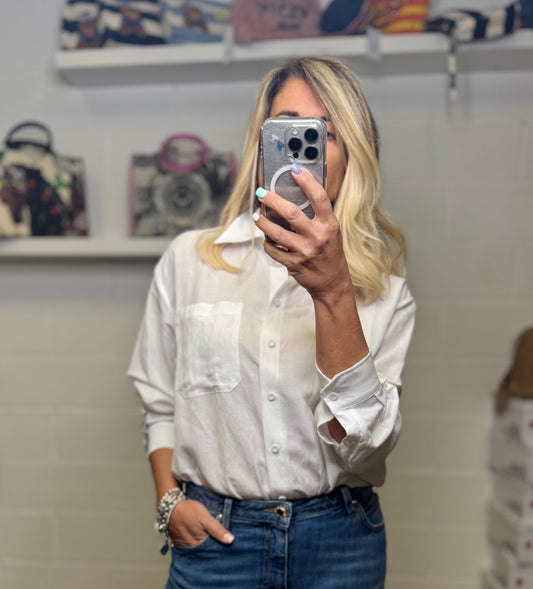 Front Street. Camicia in lino-60%