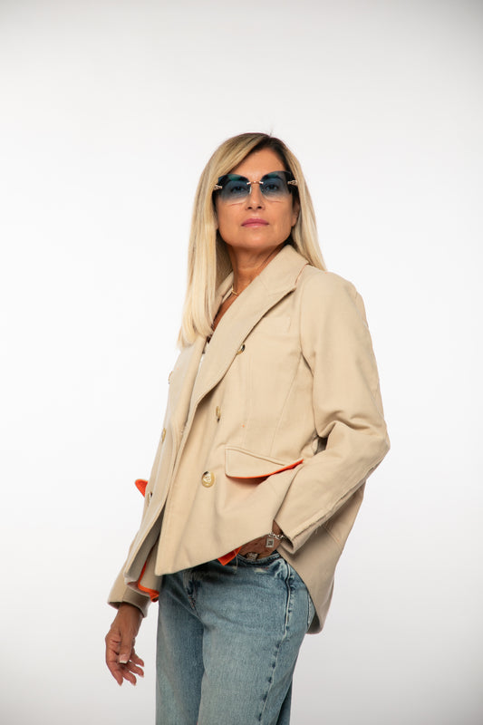 Front Street. Blazer panna