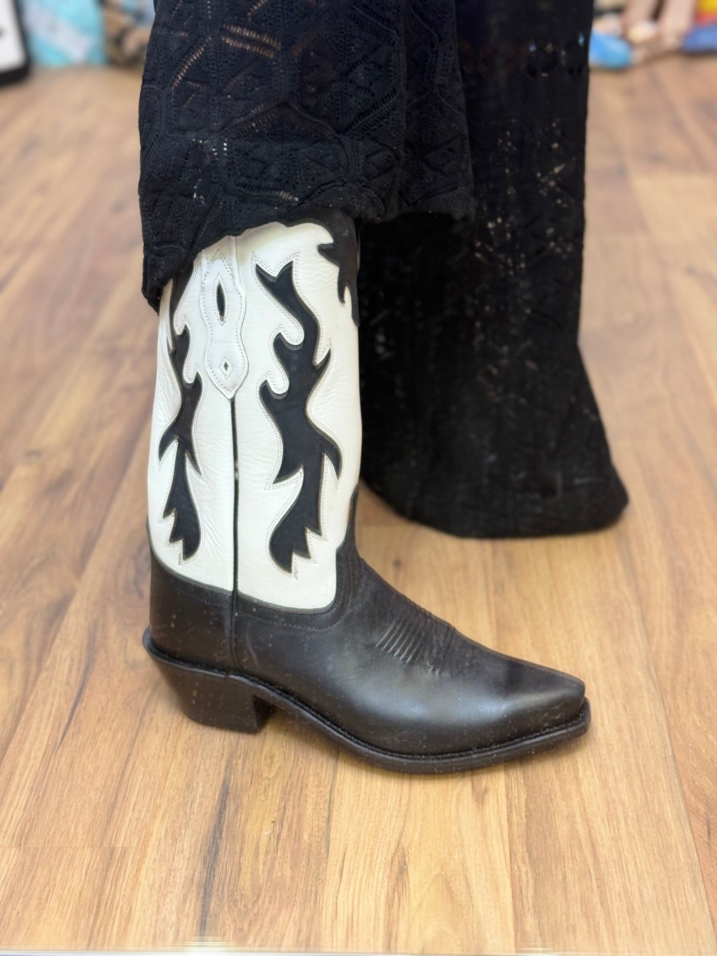 Bootstock. Texano in pelle