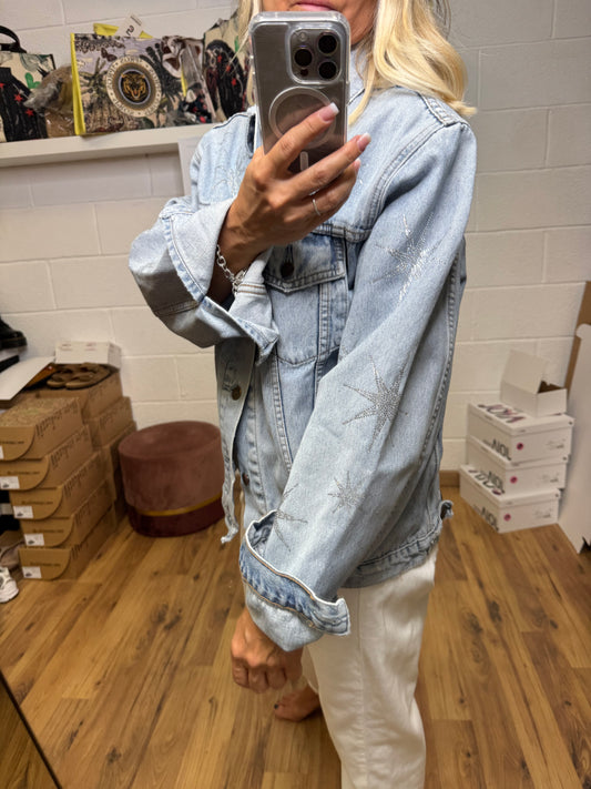 Eva. Giubbino in denim -60%